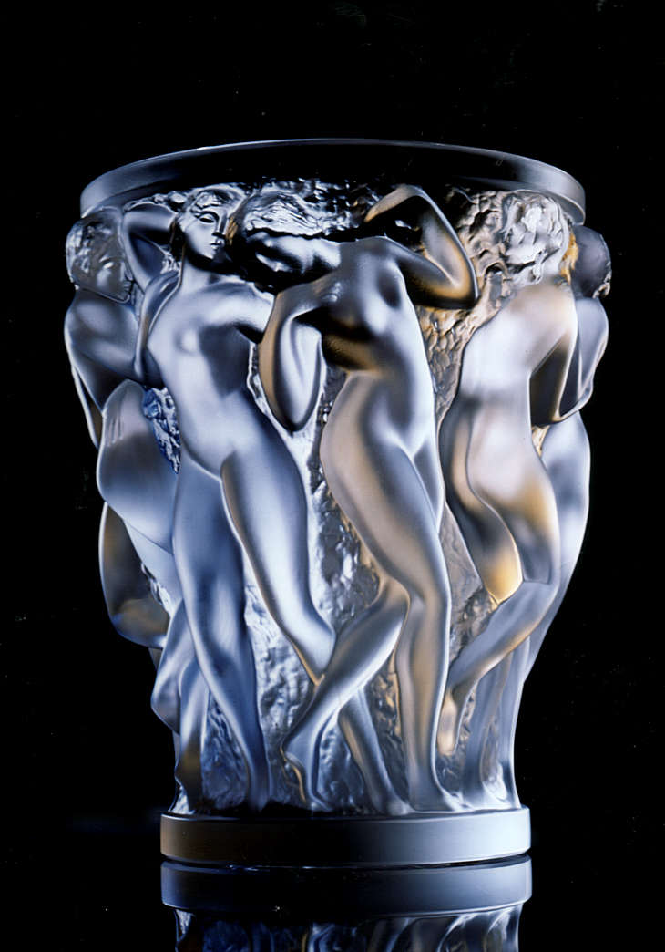 Lalique Bacchantes Vase