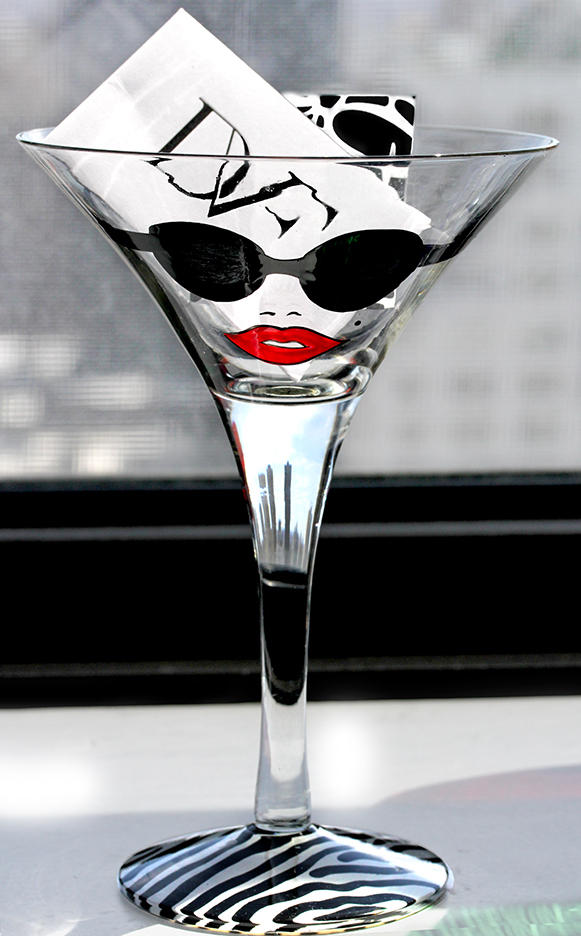 DVF Martini Glass