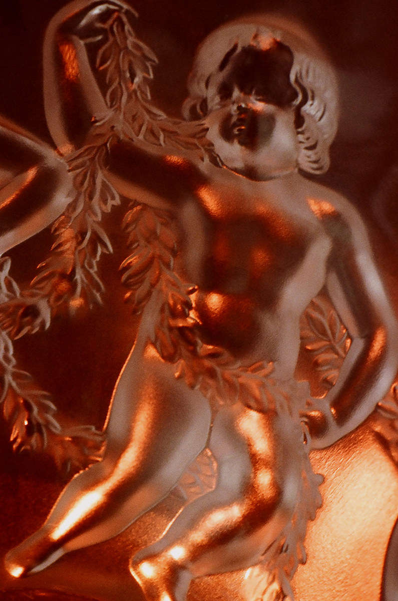 Lalique Cherub Detail