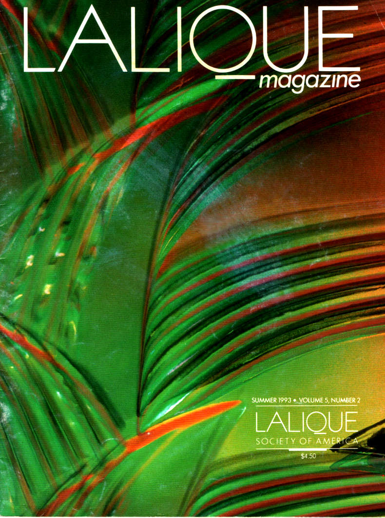 Lalique Society Magazine, Cover Image