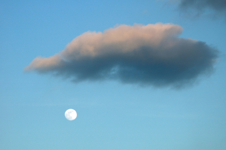 Magritte's Moon