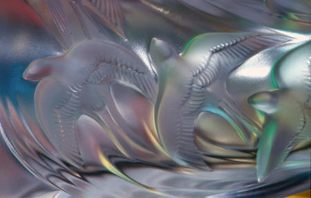 Dream Bird Rising
(Lalique Martinets Vase)