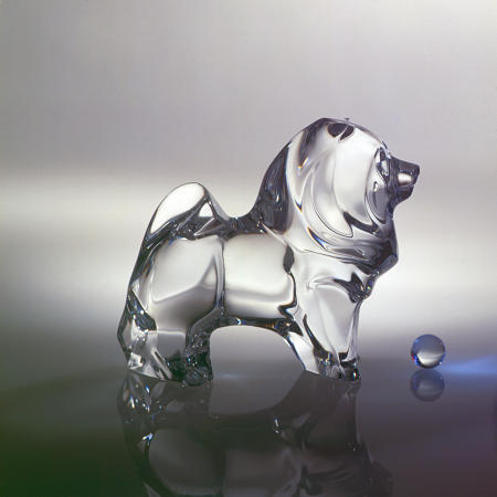 Baccarat Crystal Dog